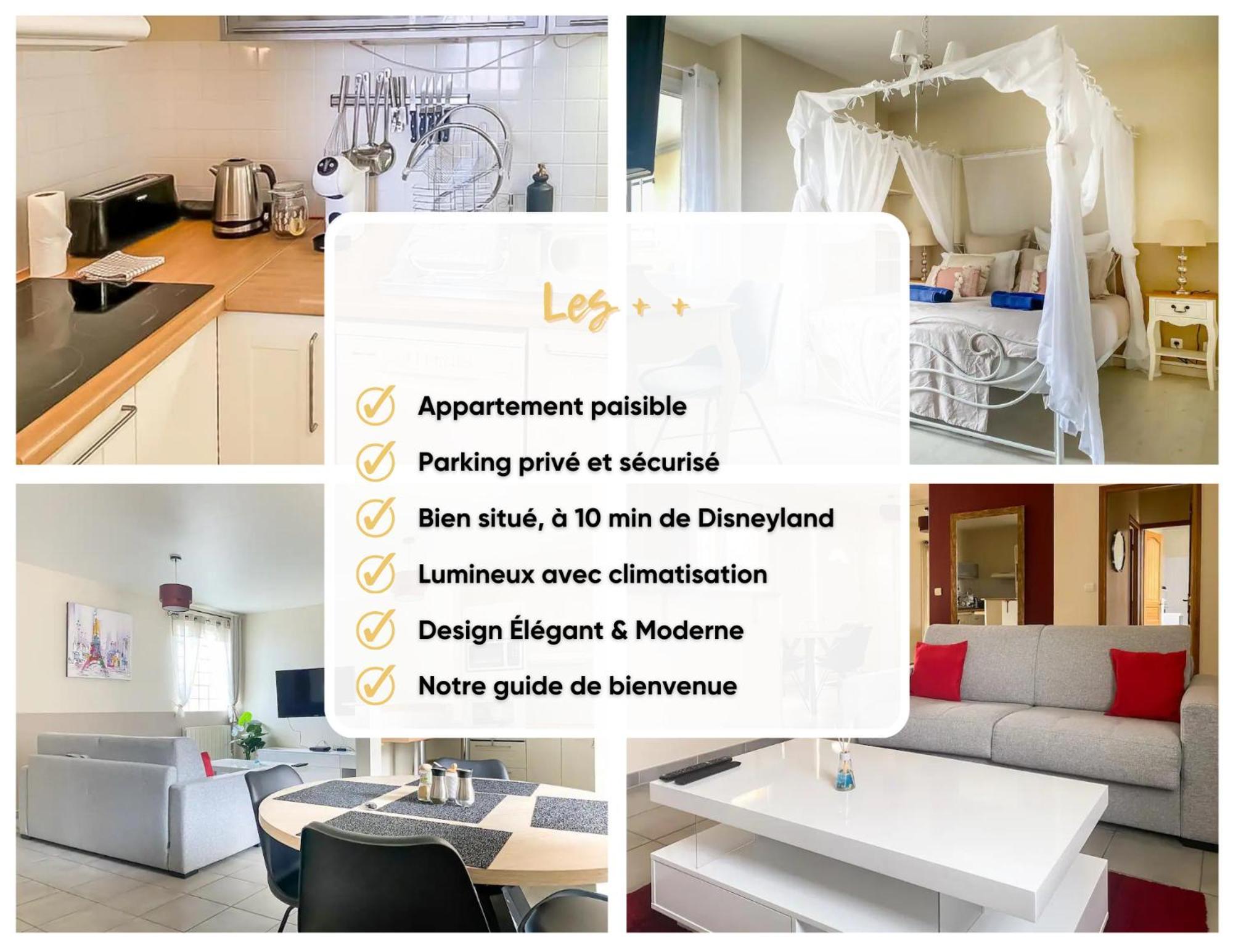 Feeria - Appartement Au Calme Proche De Disneyland Paris Шеси Экстерьер фото